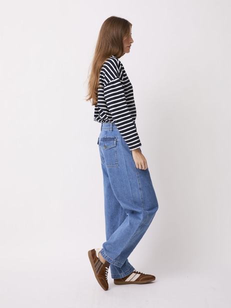 PERINE TROUSERS -  Denim , Ready-to-wear Bensimon