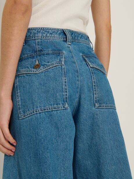 PERINE TROUSERS -  Denim , Ready-to-wear Bensimon