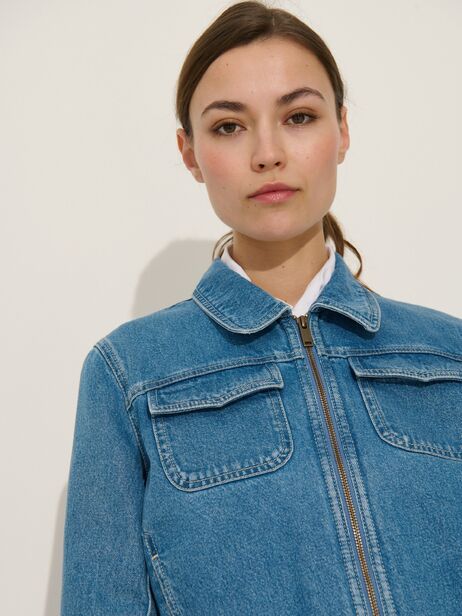 PASCAL JACKET -  Denim , Ready-to-wear Bensimon