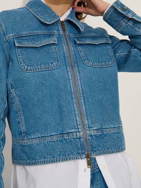 PASCAL JACKET -  Denim , Ready-to-wear Bensimon