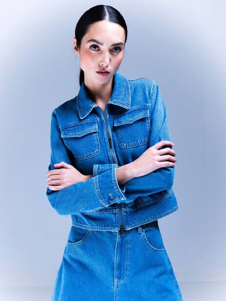PASCAL JACKET -  Denim , Ready-to-wear Bensimon