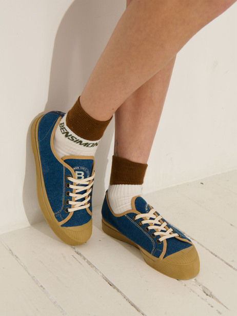 WOMEN'S ROMY B79 DENIM TENNIS SHOES -  Denim , Tennis & Shoes Bensimon