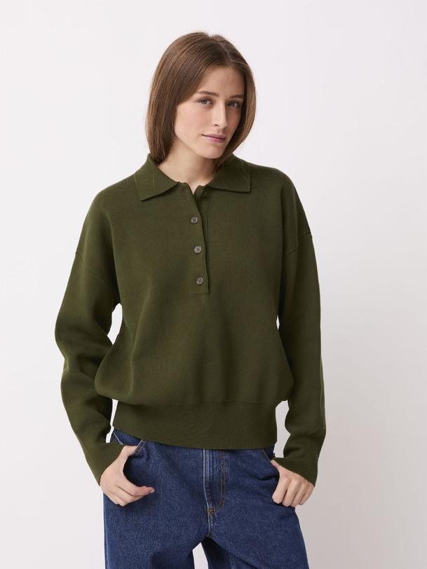 PEREZ SWEATER -  Khaki , Ready-to-wear Bensimon