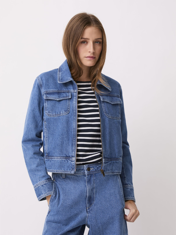 PASCAL JACKET -  Denim , Ready-to-wear Bensimon