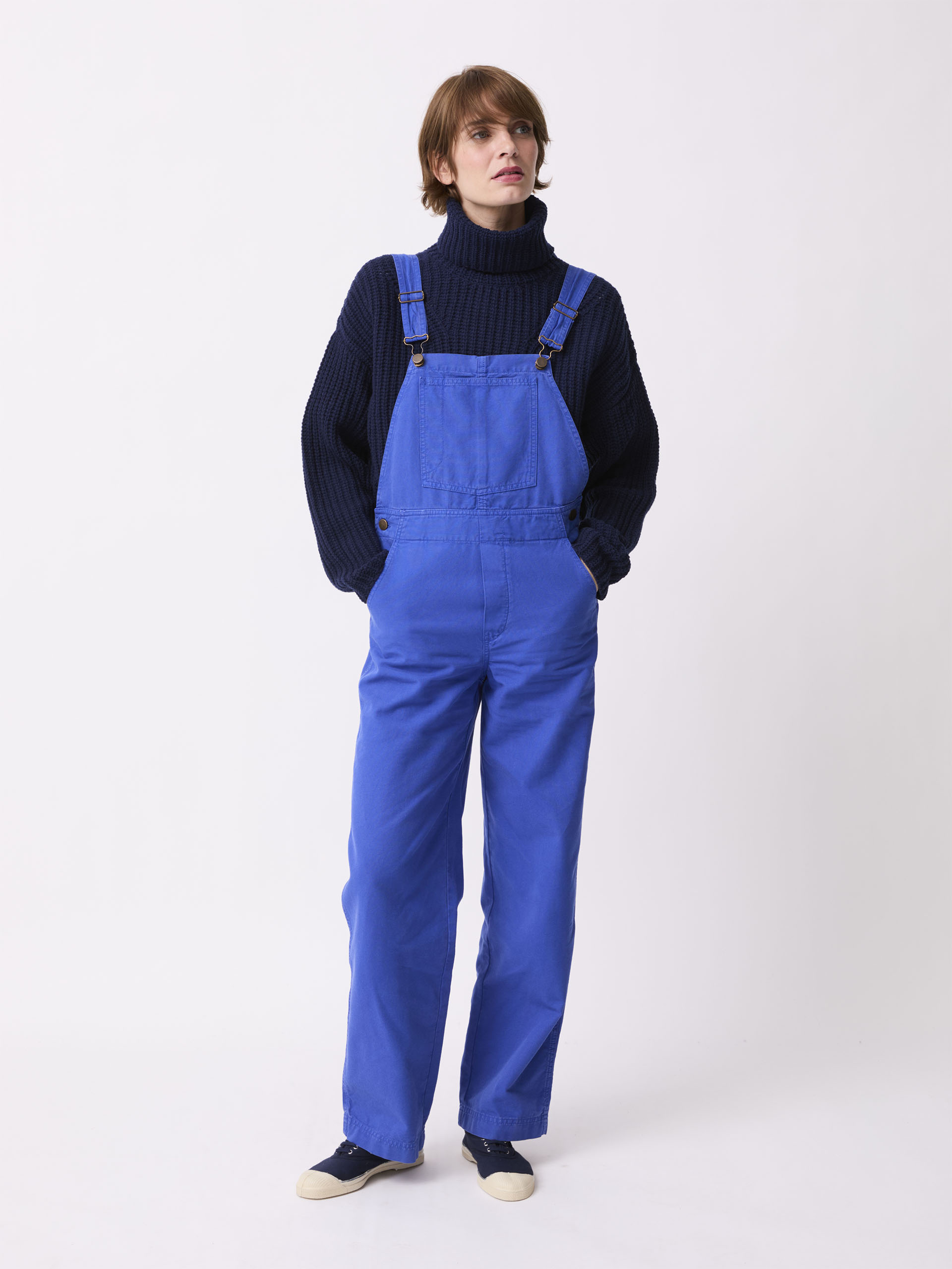 PAOLINA DUNGAREES -  Sapphire , Ready-to-wear Bensimon