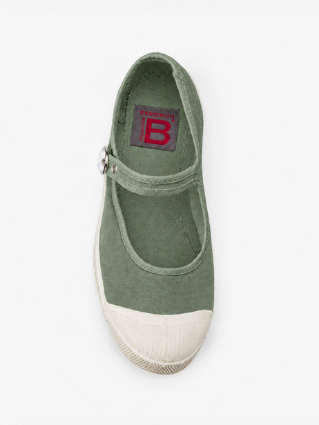 WOMEN'S BABIES TENNIS SHOES -  Matcha , Tennis & Shoes Bensimon
