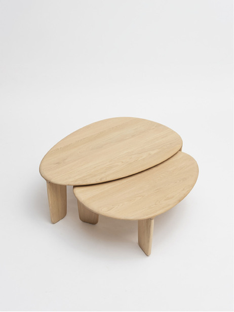 TEHEME NESTING COFFEE TABLE -  Natural , Home design Bensimon