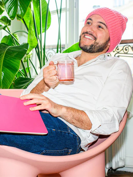 MUGS VERSAILLES -  Pink , Home design Bensimon