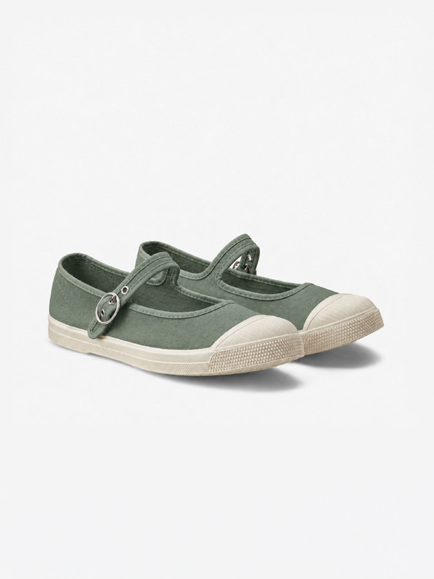 WOMEN'S BABIES TENNIS SHOES -  Matcha , Tennis & Shoes Bensimon