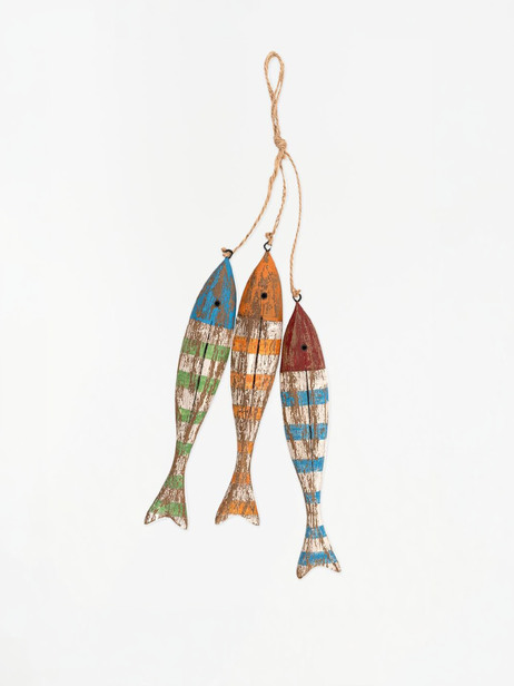 CHAPELET 3 POISSONS -  Multicolored , Home design Bensimon