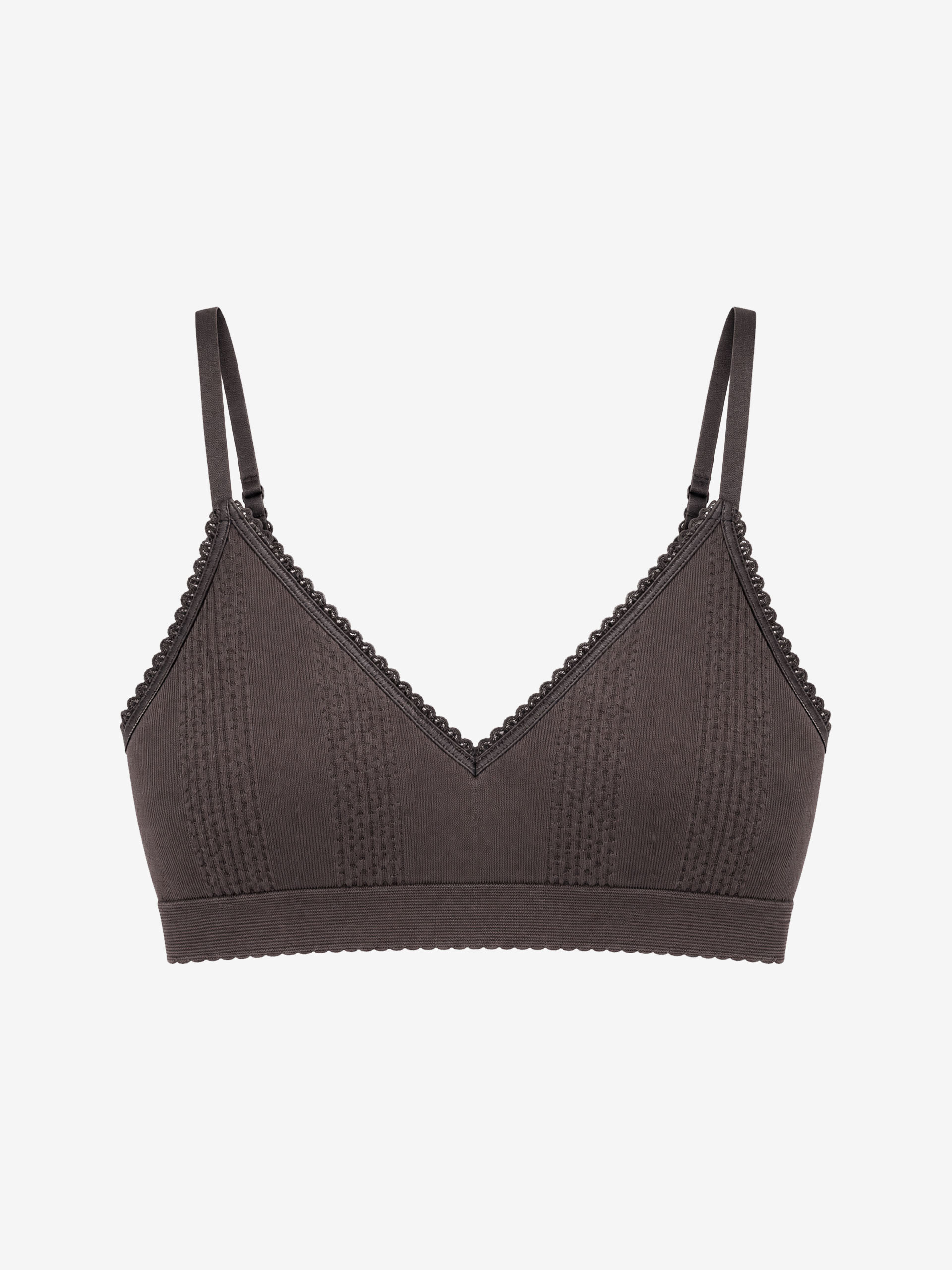 BRALETTE -  Chocolate , Ready-to-wear Bensimon