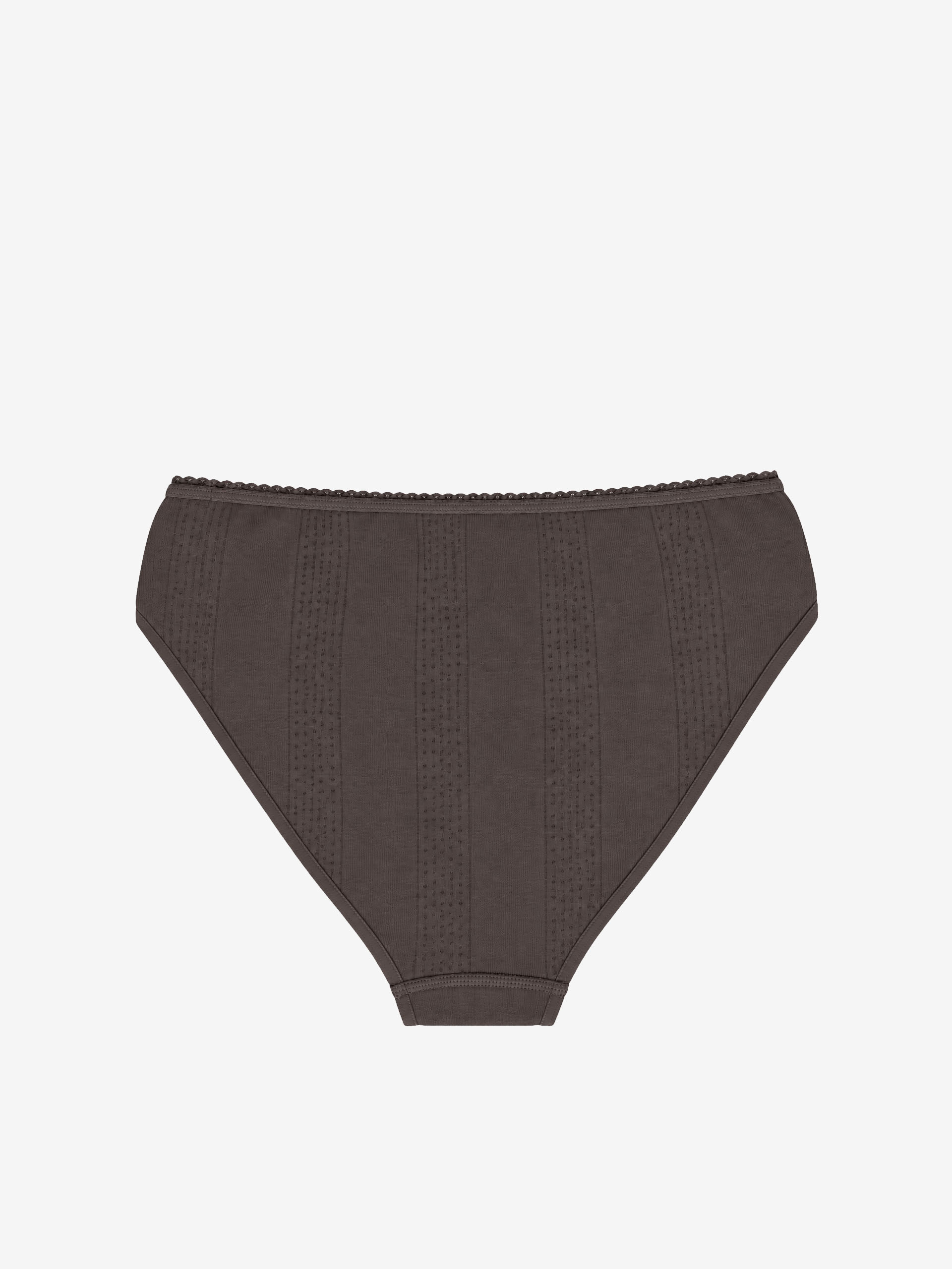 PANTIES -  Chocolate , Ready-to-wear Bensimon