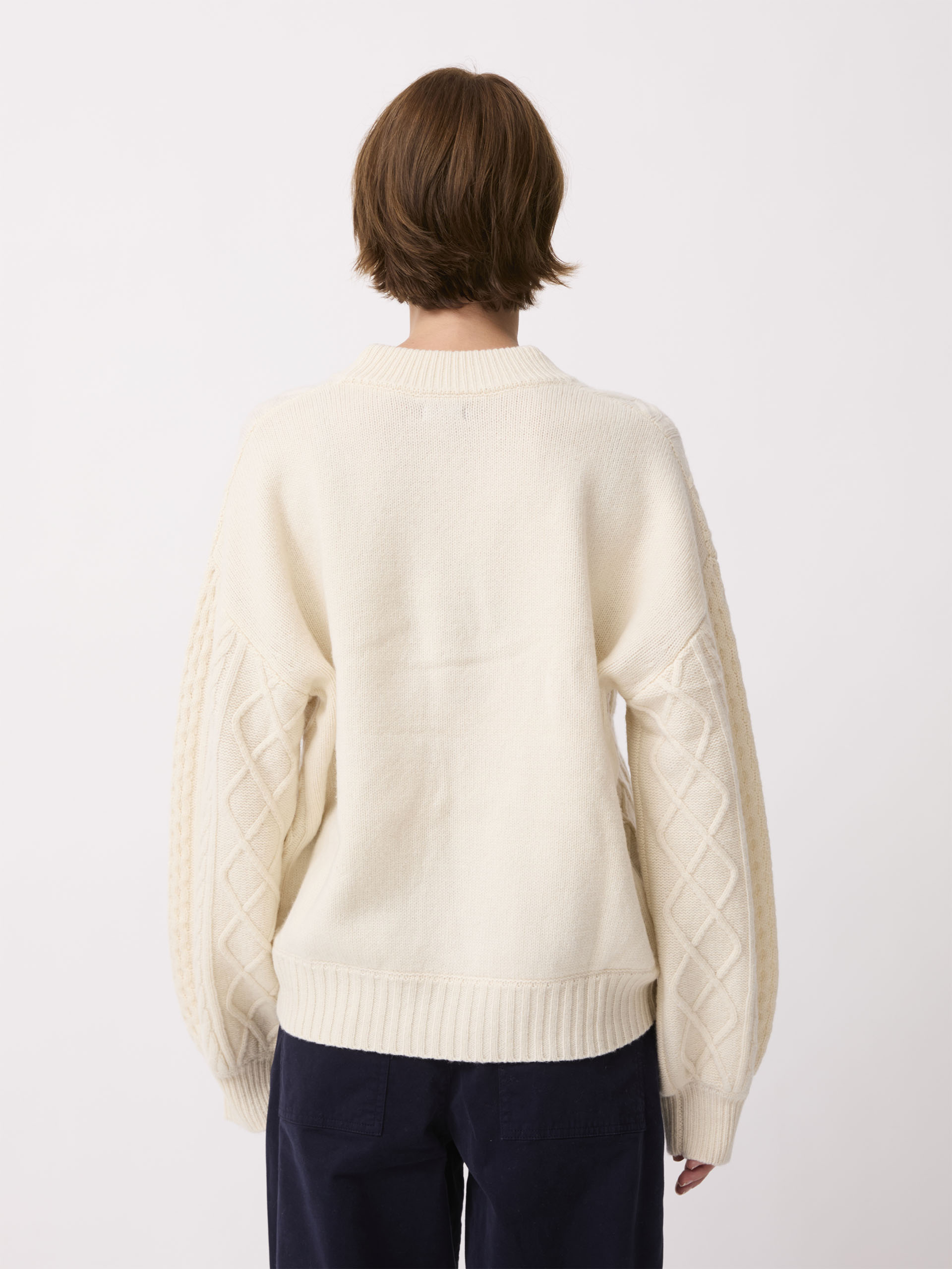 PULL RIHANNA -  Ecru , Ready-to-wear Bensimon