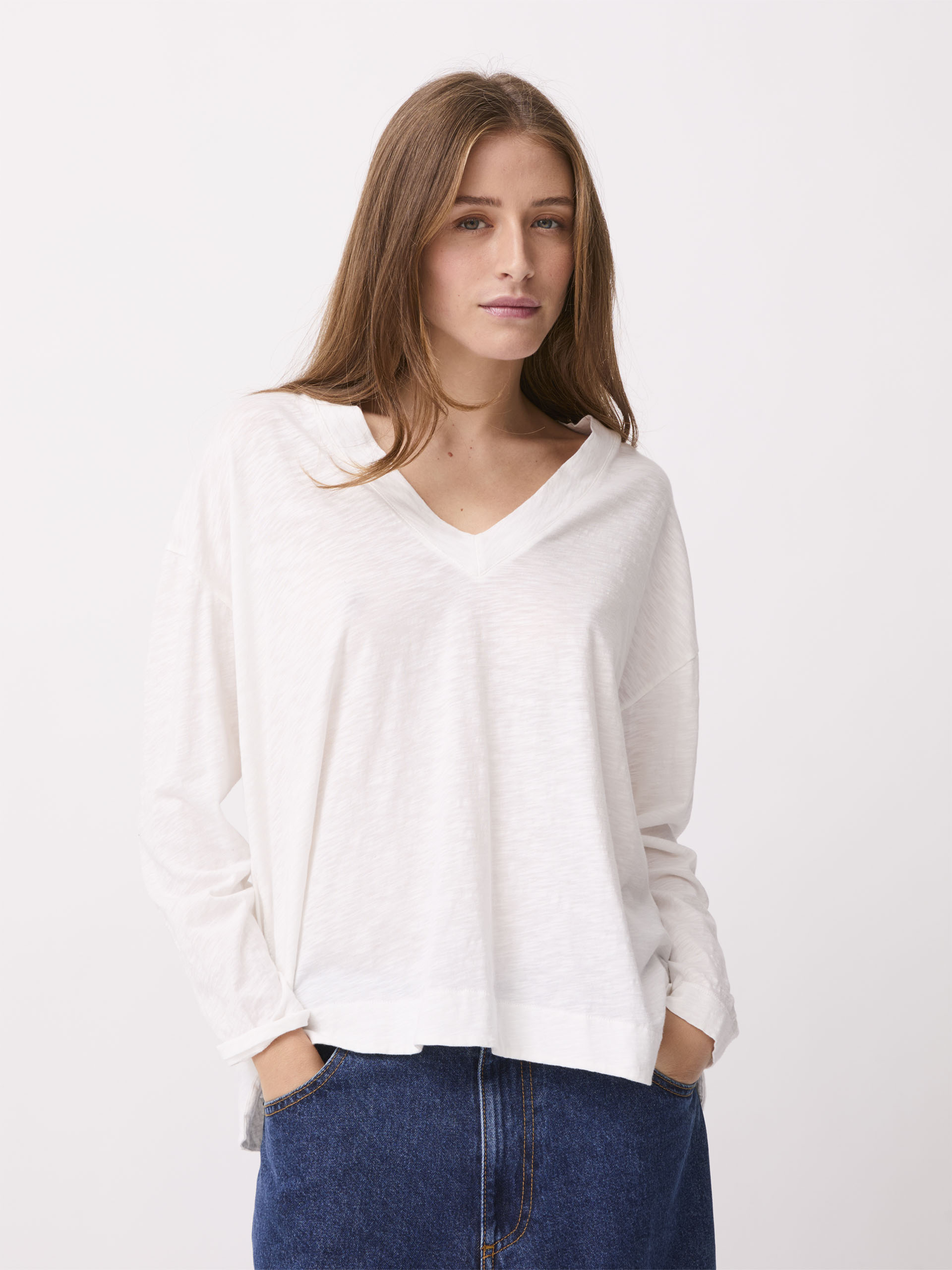 T-SHIRT PETRUSO -  Ecru , Ready-to-wear Bensimon