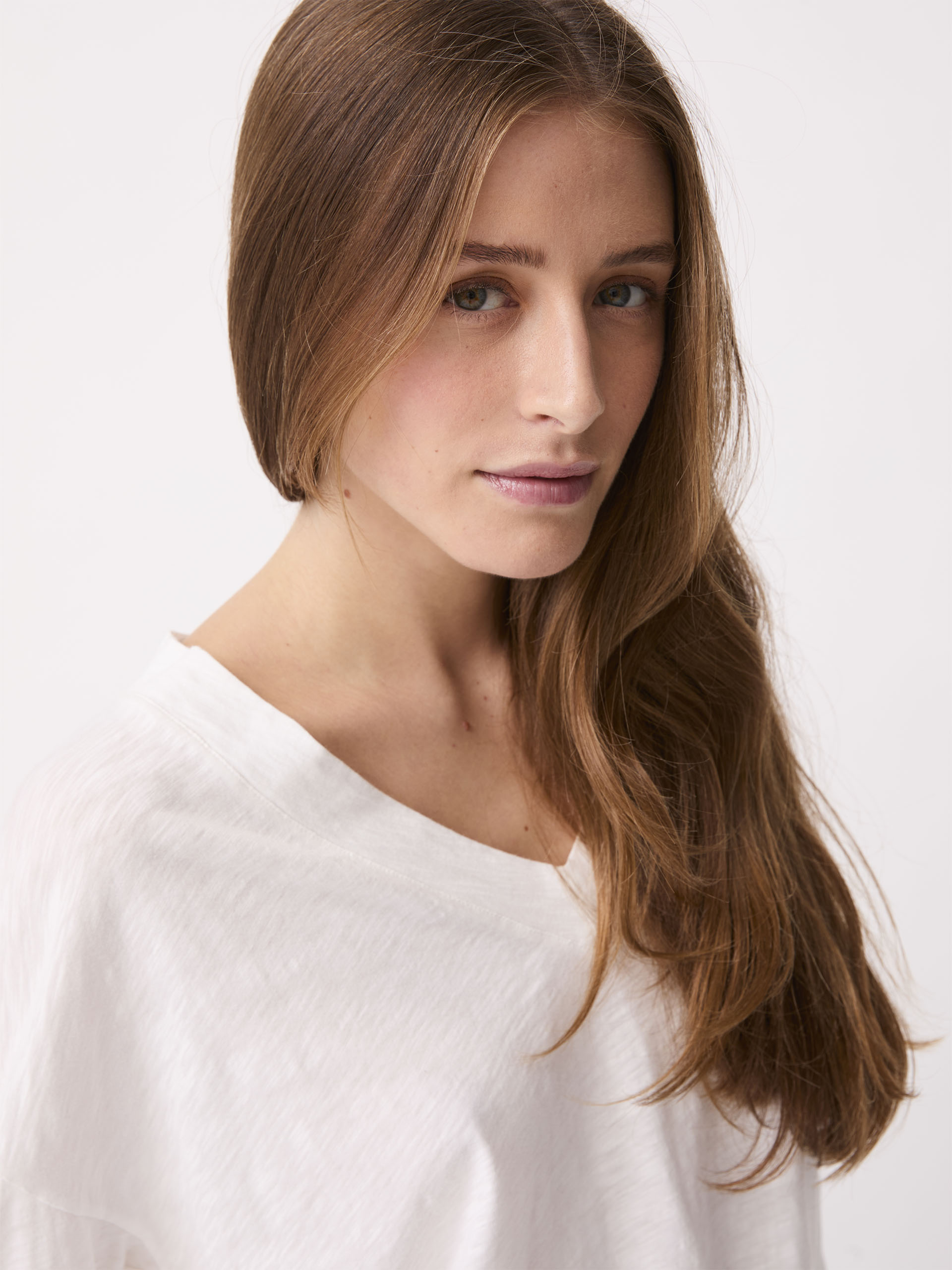 T-SHIRT PETRUSO -  Ecru , Ready-to-wear Bensimon