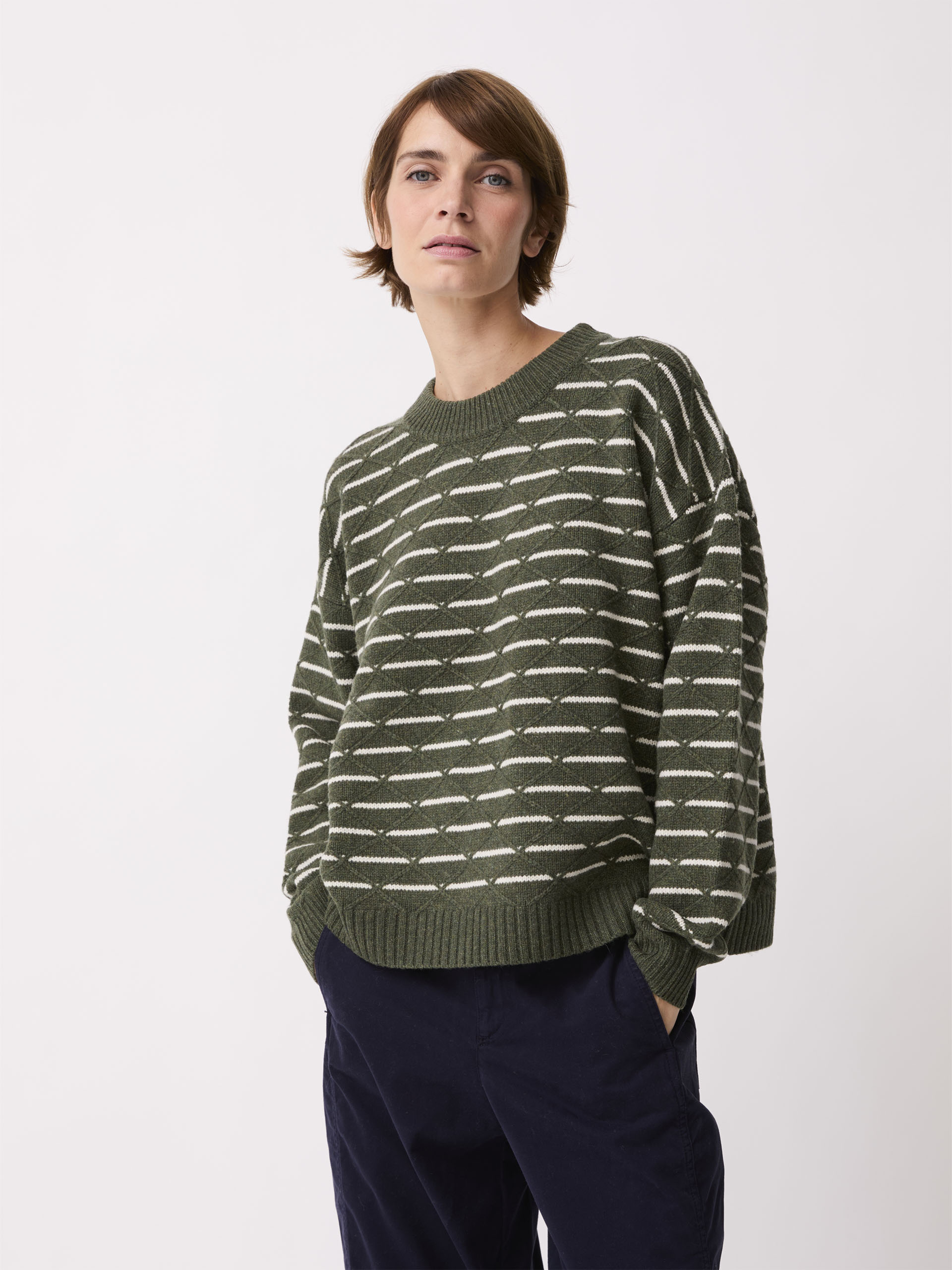 PULL RAMSES -  Khaki , Ready-to-wear Bensimon