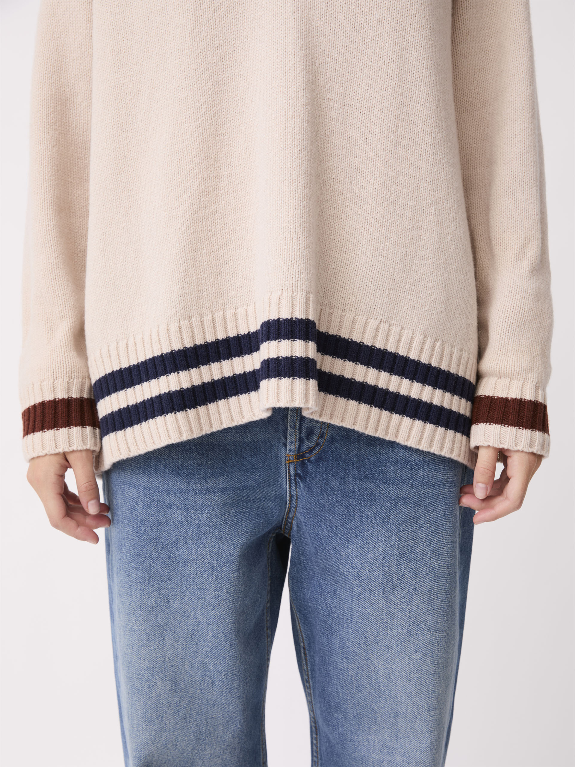 PULL RAISSA -  Vanilla , Ready-to-wear Bensimon