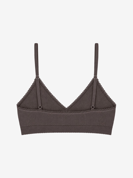 BRALETTE -  Chocolate , Ready-to-wear Bensimon