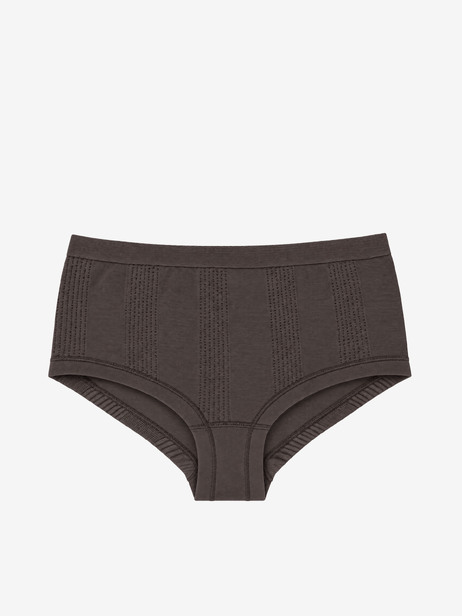 BOYSHORTS -  Chocolate , Ready-to-wear Bensimon