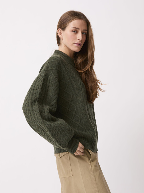 PULL RIHANNA -  Khaki , Ready-to-wear Bensimon