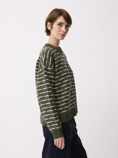 PULL RAMSES -  Khaki , Ready-to-wear Bensimon