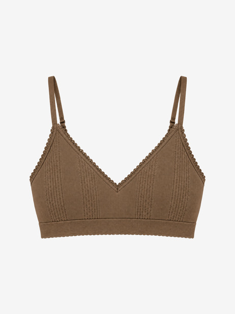 BRALETTE -  Hazelnut , Ready-to-wear Bensimon