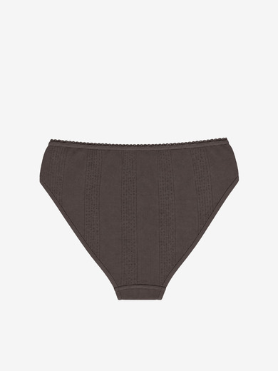 PANTIES -  Chocolate , Ready-to-wear Bensimon