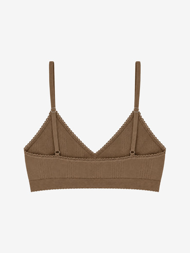 BRALETTE -  Hazelnut , Ready-to-wear Bensimon