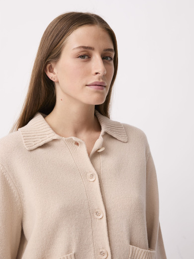 GILET ORIA -  Vanilla , Ready-to-wear Bensimon