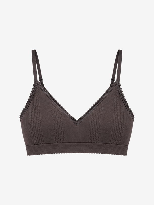 BRALETTE -  Chocolate , Ready-to-wear Bensimon