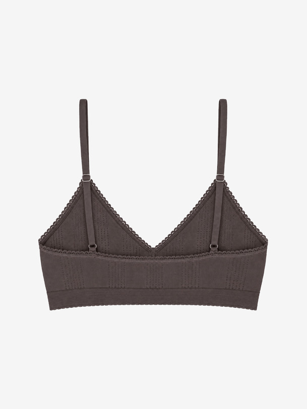 BRALETTE -  Chocolate , Ready-to-wear Bensimon