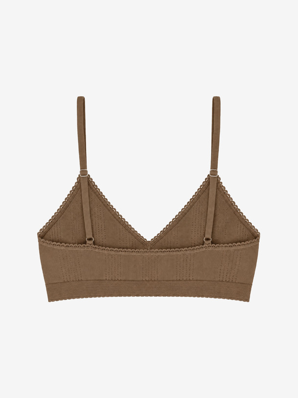 BRALETTE - Hazelnut , Ready-to-wear Bensimon