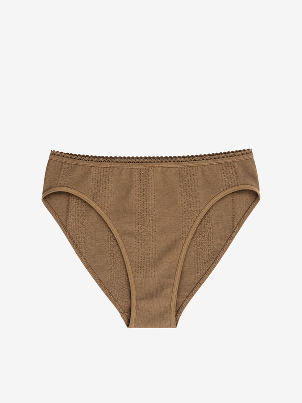 PANTIES -  Hazelnut , Ready-to-wear Bensimon