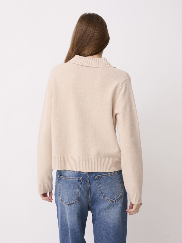 GILET ORIA - Vanilla , Ready-to-wear Bensimon