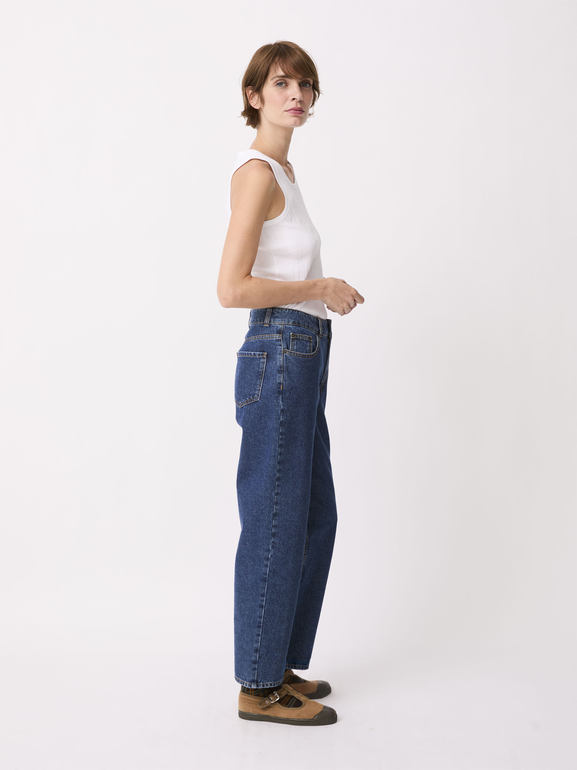 PANTALON MARIUS -  Denim , Ready-to-wear Bensimon