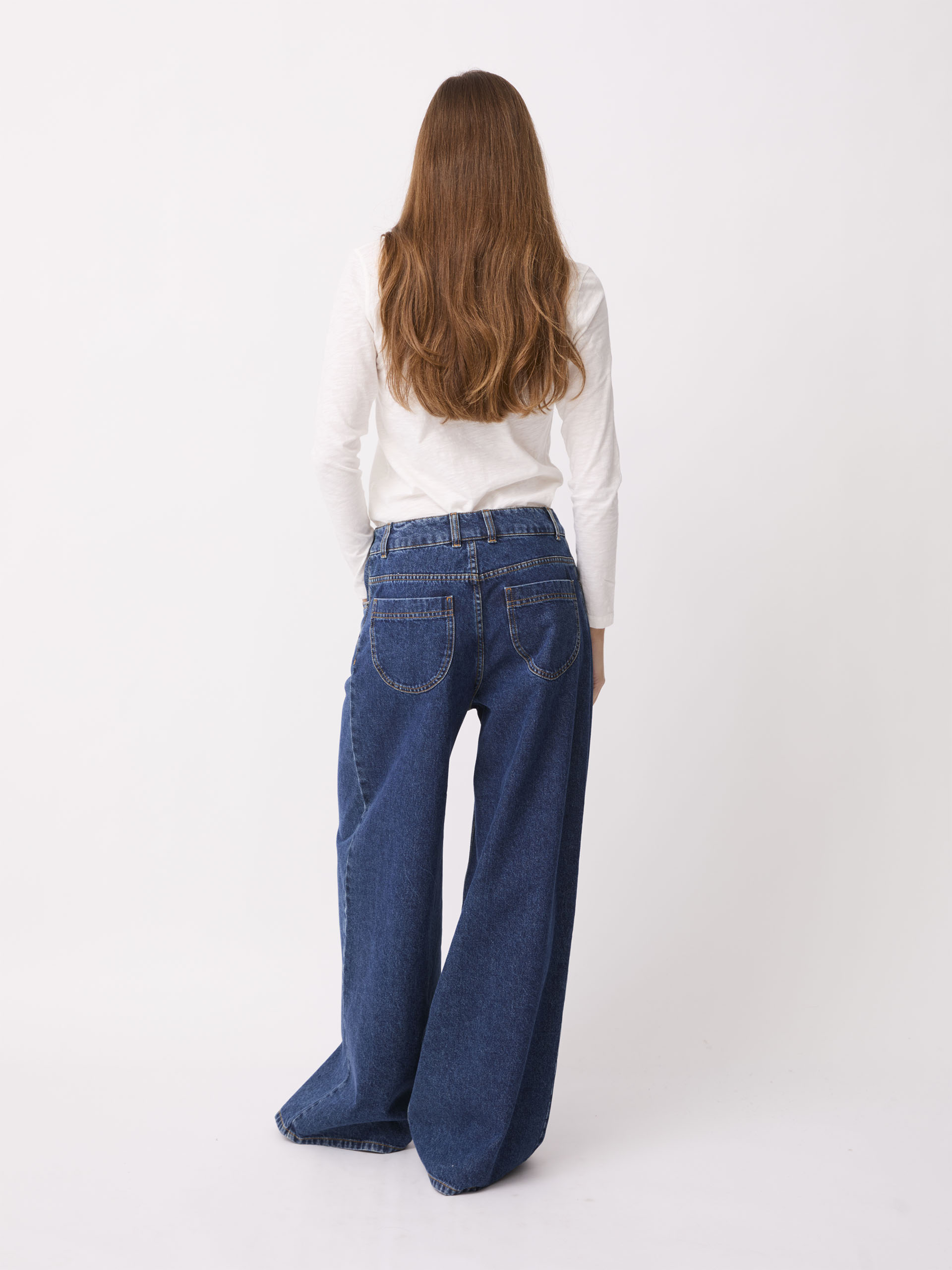 PANTALON NELSY -  Denim , Ready-to-wear Bensimon