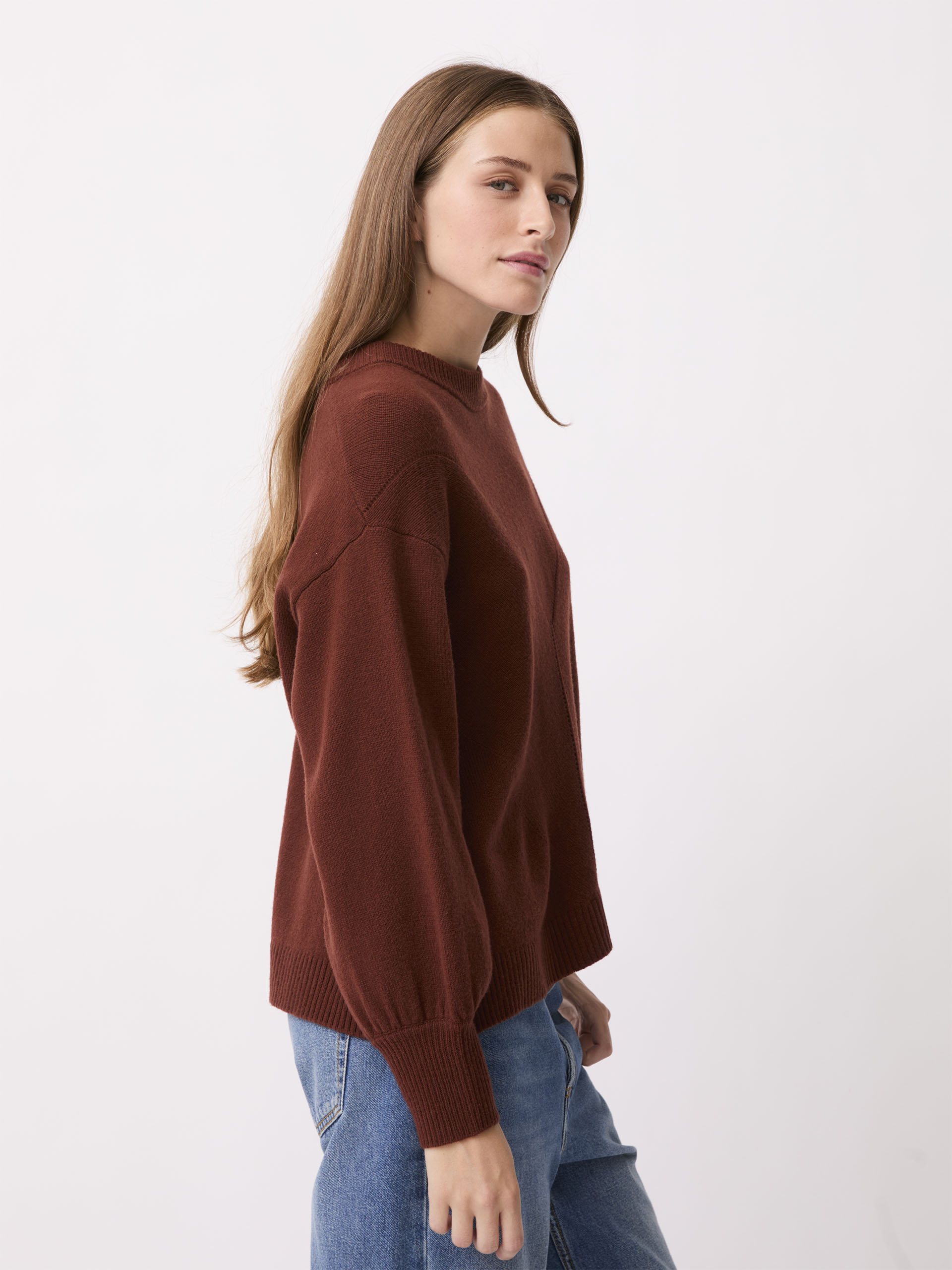 PULL OUDAI -  Burgundy , Ready-to-wear Bensimon