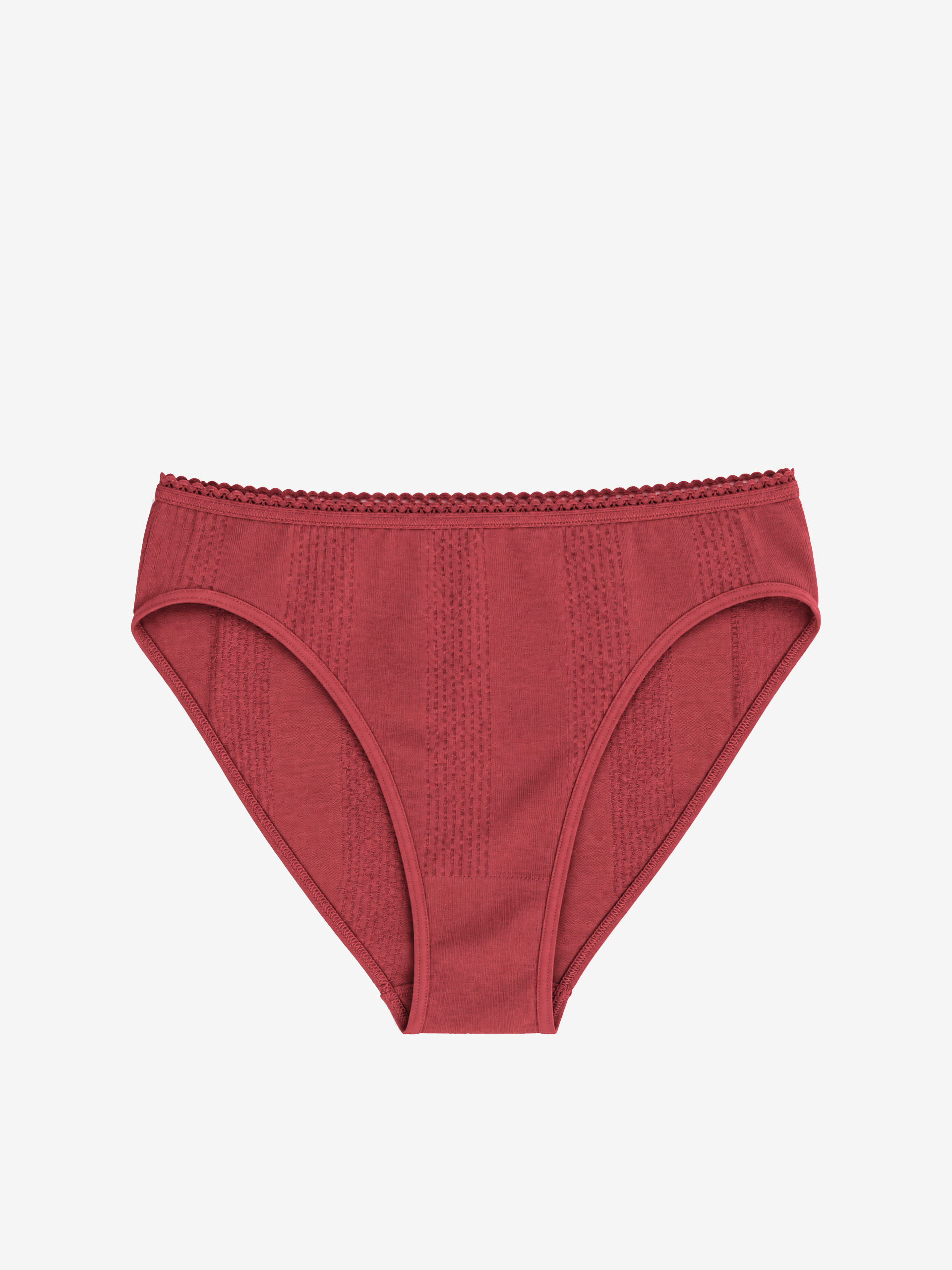 PANTIES -  Burgundy , Ready-to-wear Bensimon