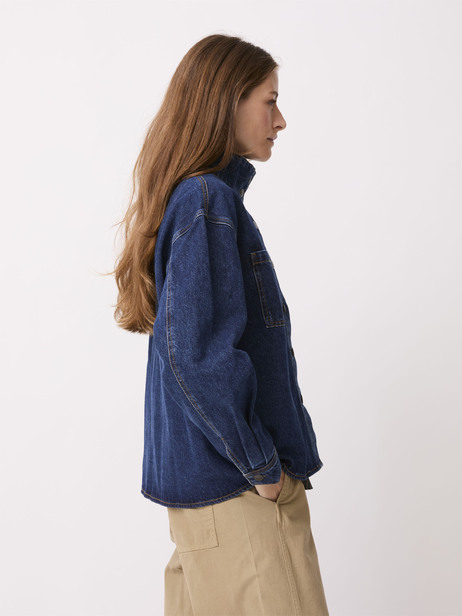 CHEMISE ROMANE -  Denim , Ready-to-wear Bensimon 