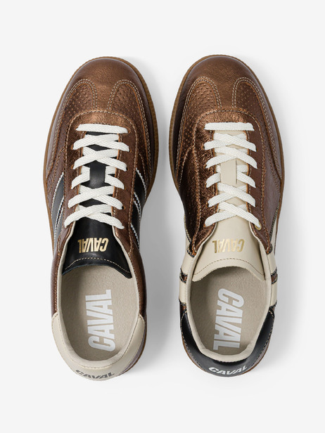 Sneaker's Caval -  Bronze , Tennis & Shoes Bensimon