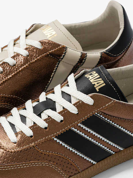 Sneaker's Caval -  Bronze , Tennis & Shoes Bensimon