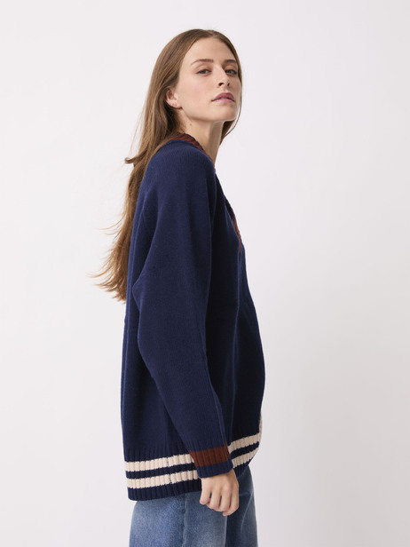 PULL RAISSA -  King blue , Ready-to-wear Bensimon