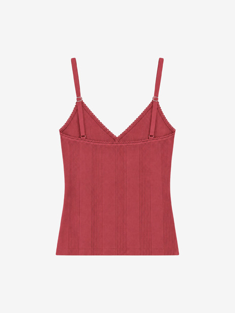 TOP -  Burgundy , Ready-to-wear Bensimon