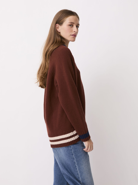 PULL RAISSA -  Burgundy , Ready-to-wear Bensimon