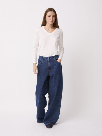 PANTALON NELSY -  Denim , Ready-to-wear Bensimon