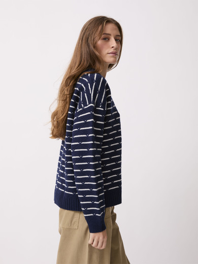 PULL RAMSES -  King blue , Ready-to-wear Bensimon