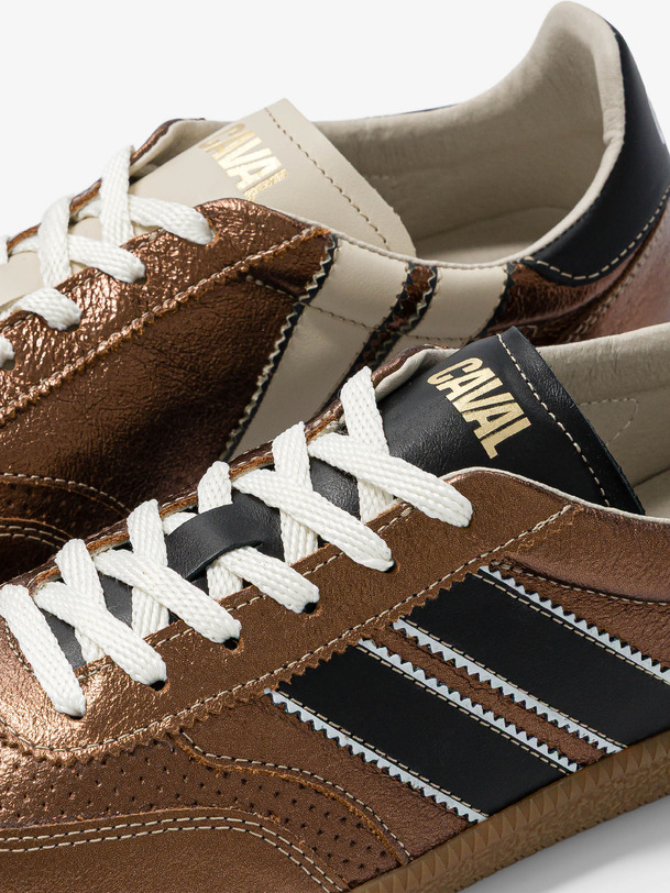 Sneaker's Caval -  Bronze , Tennis & Shoes Bensimon