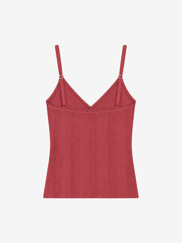 TOP -  Burgundy , Ready-to-wear Bensimon