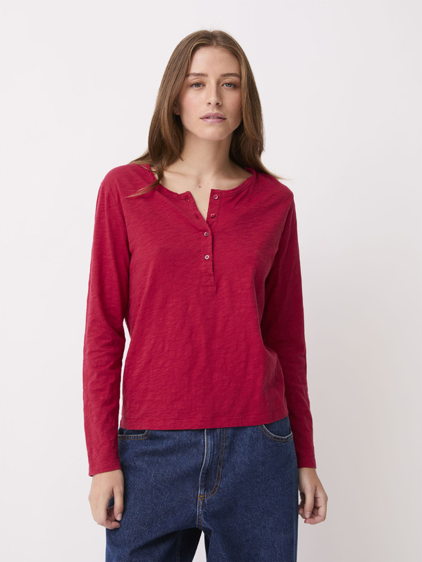 T-SHIRT ALEXANDRA -  Burgundy , Ready-to-wear Bensimon