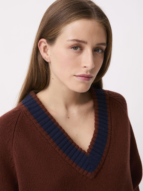 PULL RAISSA -  Burgundy , Ready-to-wear Bensimon